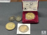 The Colt Peacemaker Medallion and NRA and NAHC Medals