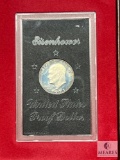 US Mint Proof 1971 Eisenhower Silver Dollar in Mint Packaging