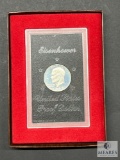 US Mint Proof 1972 Eisenhower Silver Dollar in Mint Packaging