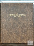 Franklin Half Dollar Collection in Archival Quality Book - 35 Coins
