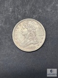 1838 Capped Bust Half Dollar