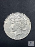 1935-S Peace Dollar with Filled in S