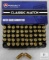 50 Rounds Atlanta Arms .380 ACP Ammo. 100 Grain FMJ