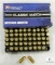 50 Rounds Atlanta Arms .380 ACP Ammo. 100 Grain FMJ
