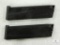 Two New 8 Round 1911 .45 ACP Pistol Magazines. Fits Colt, Springfield, Taurus, Ruger or Sig