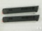 Two 32 Round Extended 9mm Pistol Mags Fit Glock 17,19,26,34 and Carbine Rifles