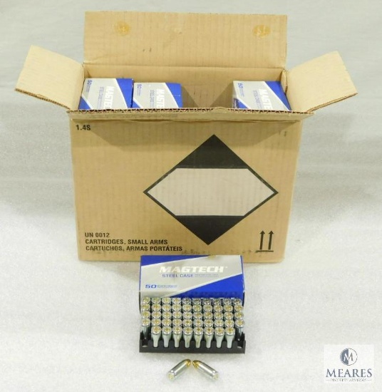 1000 Rounds Magtech 9mm Ammo. 115 Grain FMJ
