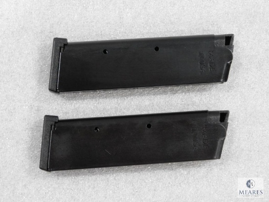 Two New 8 Round 1911 .45 ACP Pistol Magazines. Fits Colt, Springfield, Taurus, Ruger or Sig