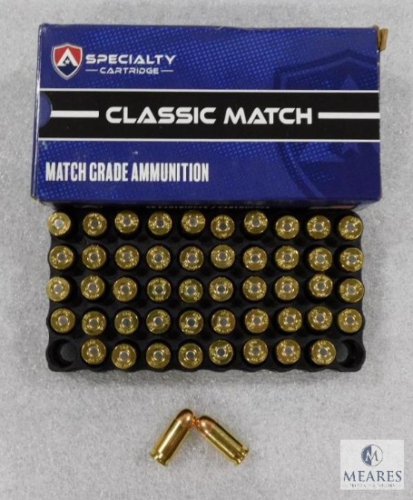 50 Rounds Atlanta Arms .380 ACP Ammo. 100 Grain FMJ