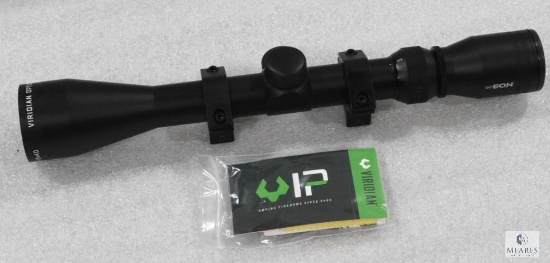 New Viridian 3-9x40mm Rifle Scope with Rings