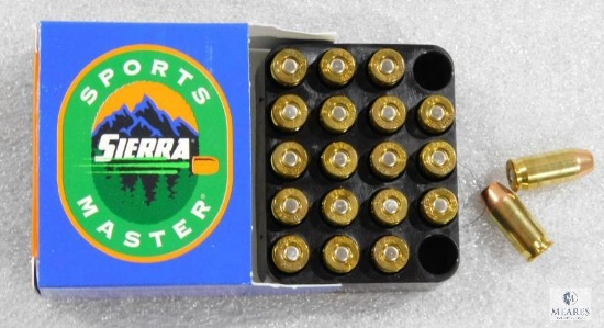 20 Rounds Sierra .380 ACP Ammo. 90 Grain Hollow Point