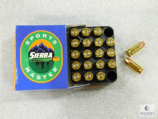 20 Rounds Sierra .380 ACP Ammo. 90 Grain Hollow Point