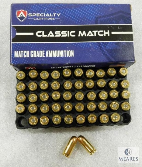 50 Rounds Atlanta Arms .380 ACP Ammo. 100 Grain FMJ