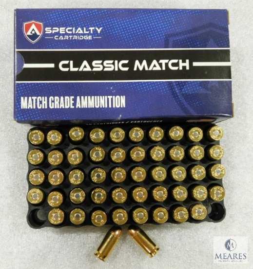 50 Rounds Atlanta Arms .380 ACP Ammo. 100 Grain FMJ
