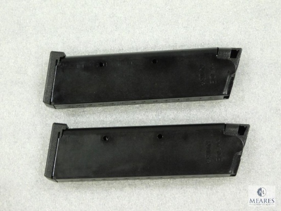 Two New 8 Round 1911 .45 ACP Pistol Magazines. Fits Colt, Springfield, Taurus, Ruger or Sig