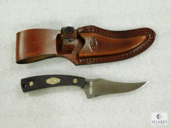 New Schrade Old Timer Sharpfinger Fixed Blade with Leather Sheath