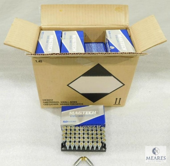 1000 Rounds Magtech 9mm Ammo. 115 Grain FMJ