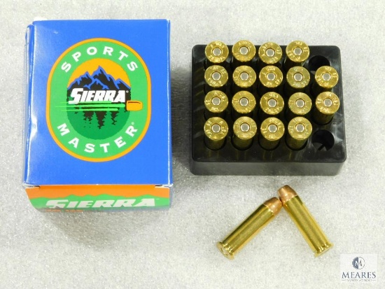 20 Rounds Sierra .38 Special Ammo. 125 Grain Hollow Point