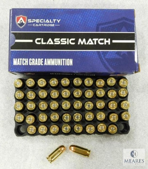 50 Rounds Atlanta Arms .380 ACP Ammo. 100 Grain FMJ