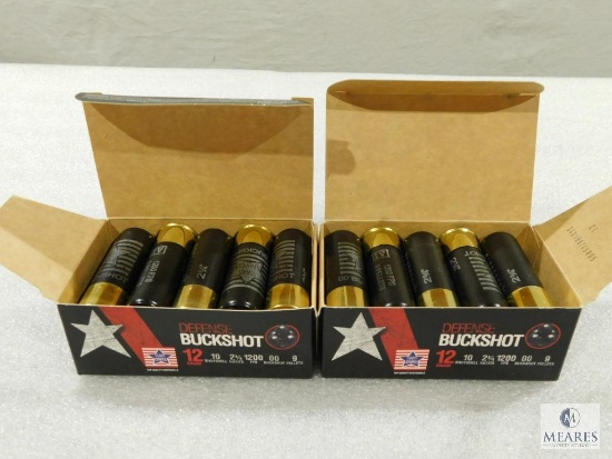 20 Rounds PPU .12 Gauge Buckshot. 2 3/4" 00Buck 9 Pellet