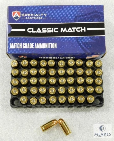 50 Rounds Atlanta Arms .380 ACP Ammo. 100 Grain FMJ