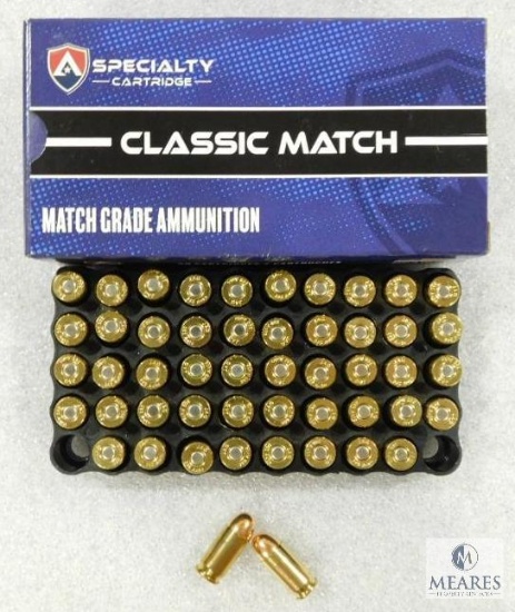 50 Rounds Atlanta Arms .380 ACP Ammo. 100 Grain FMJ