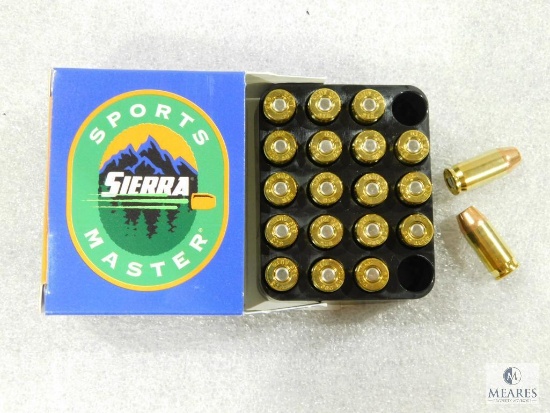 20 Rounds Sierra .380 ACP Ammo. 90 Grain Hollow Point