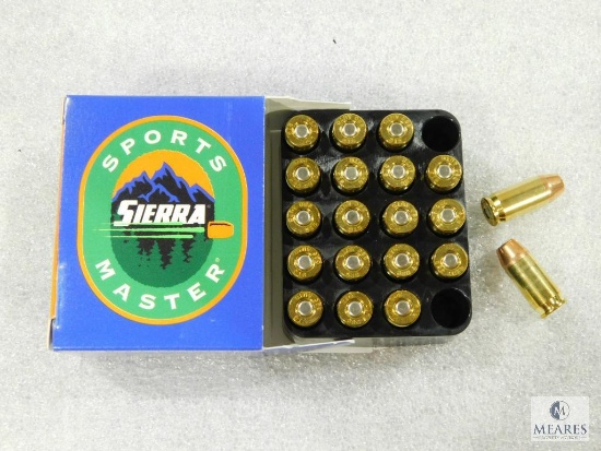 20 Rounds Sierra .380 ACP Ammo. 90 Grain Hollow Point