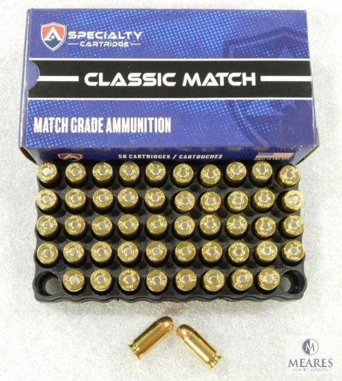 50 Rounds Atlanta Arms .380 ACP Ammo. 100 Grain FMJ