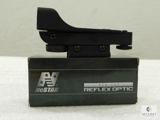 New NCstar Red Dot Reflex Sight with Weaver Mount. Great on Rifle, Shotgun or Handgun