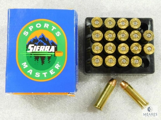 20 Rounds Sierra .38 ACP Ammo. 125 Grain Hollow Point