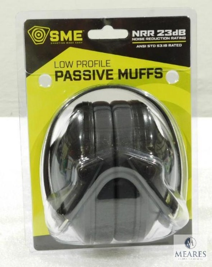 New SME Folding Compact Ear Muff Hearing Protection