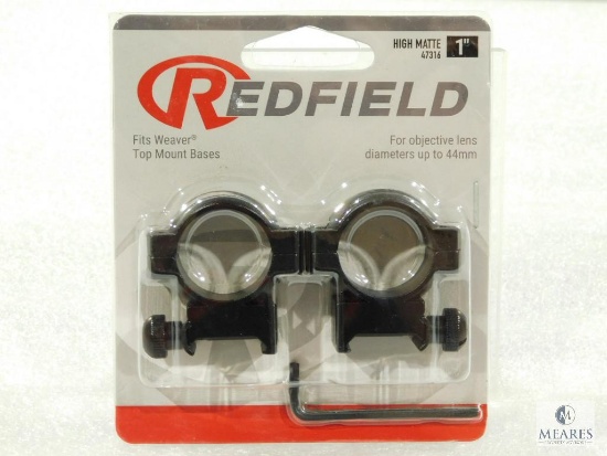 New Redfield 1" High Height Rifle Scope Rings