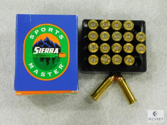 20 Rounds Sierra .38 Special Ammo. 125 Grain Hollow Point