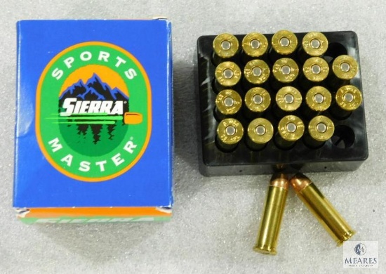 20 Rounds Sierra .38 Special Ammo. 125 Grain Hollow Point