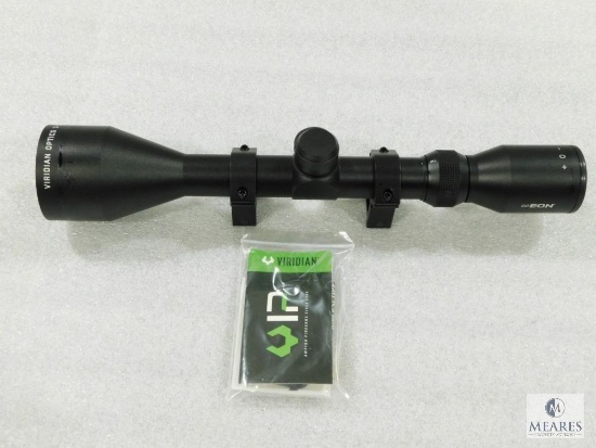 New Viridian 3-12x50mm Rifle Scope with Rings