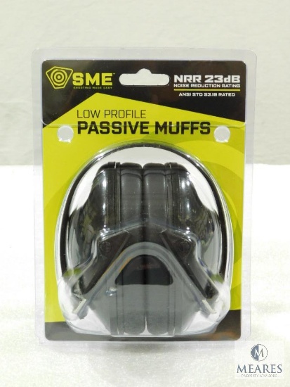 New SME Folding Compact Ear Muff Hearing Protection