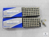 100 Rounds Magtech 9mm Ammo. 115 Grain FMJ