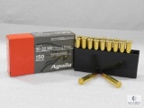 20 Rounds Aguila 30-30 Winchester Ammo. 150 Grain Soft Point
