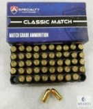 50 Rounds Atlanta Arms .380 ACP Ammo. 100 Grain FMJ