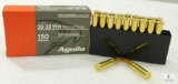 20 Rounds Aguila 30-30 Winchester Ammo. 150 Grain Soft Point