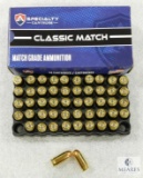 50 Rounds Atlanta Arms .380 ACP Ammo. 100 Grain FMJ