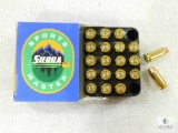 20 Rounds Sierra .380 ACP Ammo. 90 Grain Hollow Point