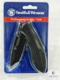 New Smith & Wesson Extreme Ops Tactical Folder with Belt Carry Clip