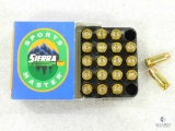 20 Rounds Sierra .380 ACP Ammo. 90 Grain Hollow Point