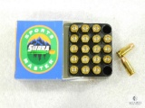 20 Rounds Sierra .380 ACP Ammo. 90 Grain Hollow Point
