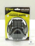 New SME Folding Compact Ear Muff Hearing Protection