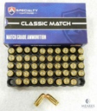 50 Rounds Atlanta Arms .380 ACP Ammo. 100 Grain FMJ