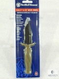 New Smith & Wesson Fixed Blade Knife with Sheath