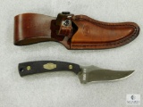 New Schrade Old Timer Sharpfinger Fixed Blade with Leather Sheath
